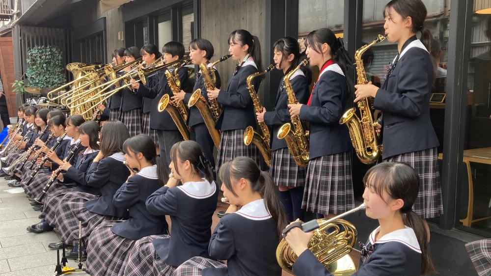 中学吹奏楽部・龍馬祭